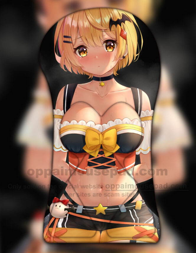 Hololive Mel Oppai Mousepad Half Body