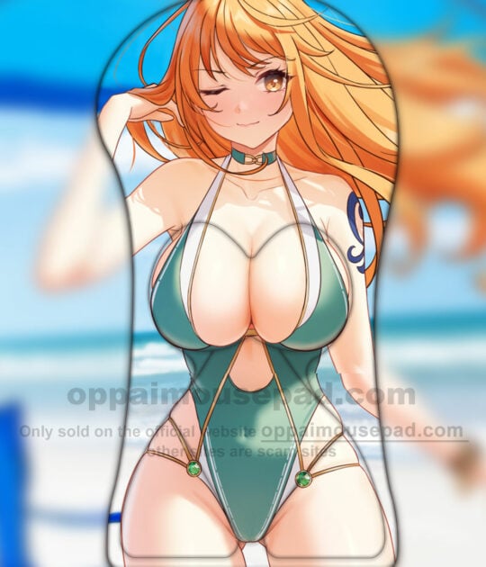 Nami One Piece Half Body Anime 3d Mouse Pad