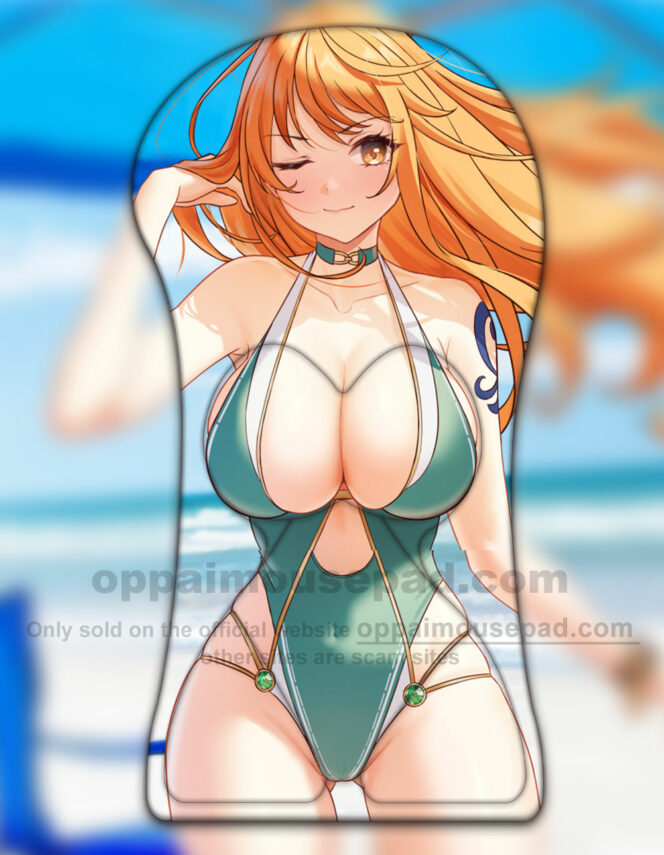 Nami One Piece Half Body Anime 3d Mouse Pad