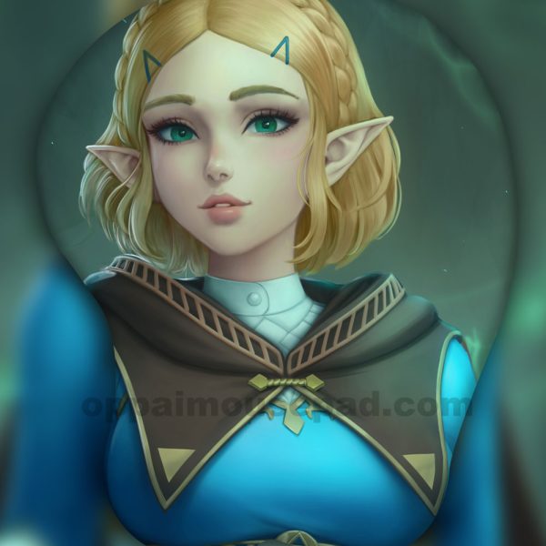 Princess Zelda 3D Mouse Pad