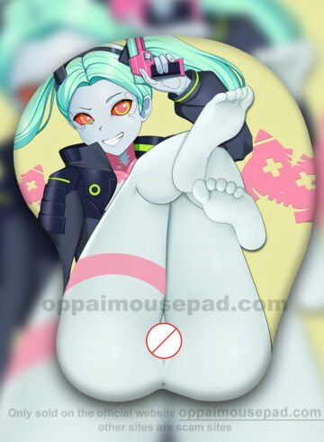 Rebecca Cyberpunk Edgerunners Anime Booty Mouse Pad