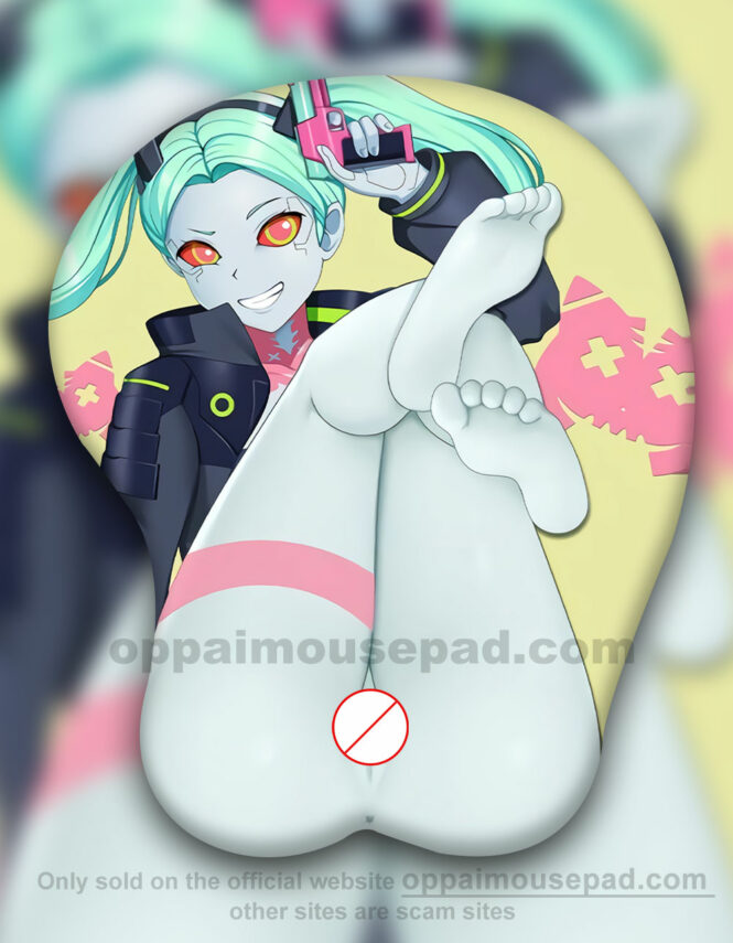 Rebecca Cyberpunk Edgerunners Anime Booty Mouse Pad