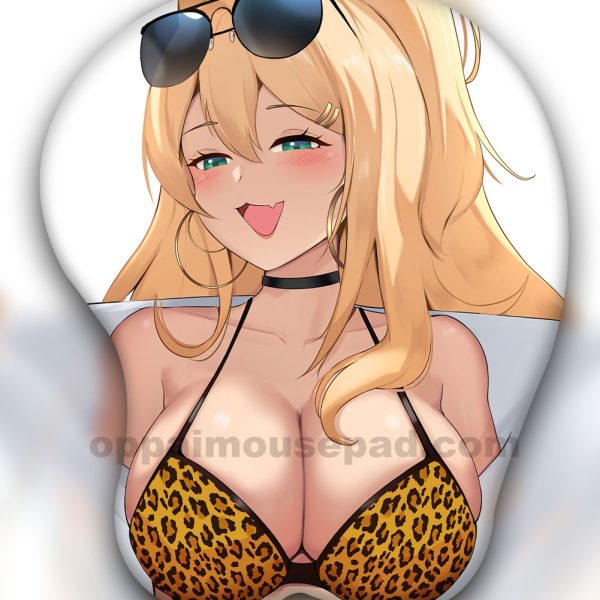 Rupee Nikke Boob Mouse Pad