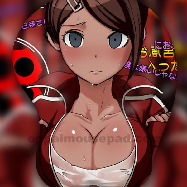 Aoi Asahina Danganronpa Boobs Mouse Pad
