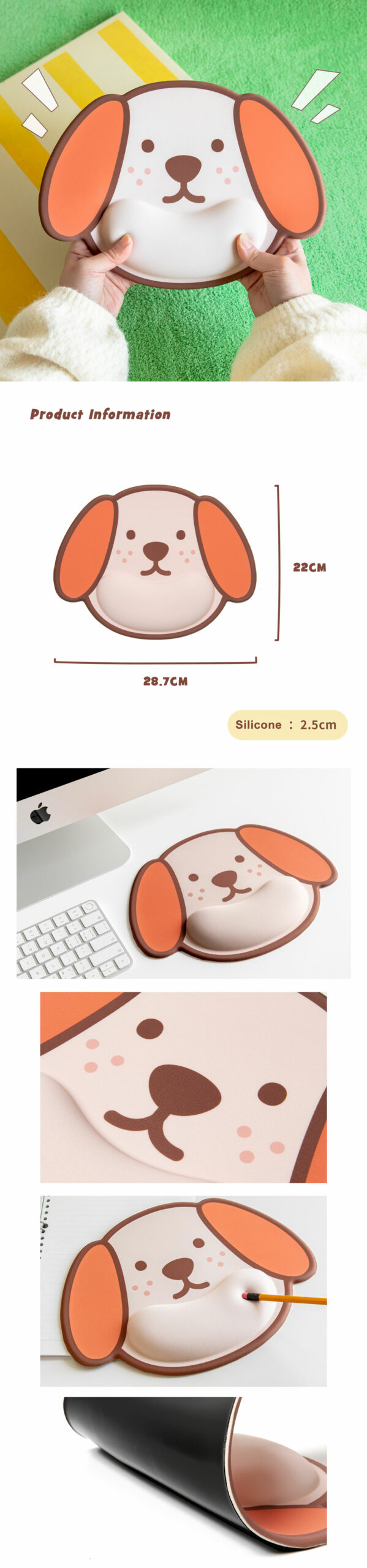 Cute 3D Mouse Pad Product Details 2