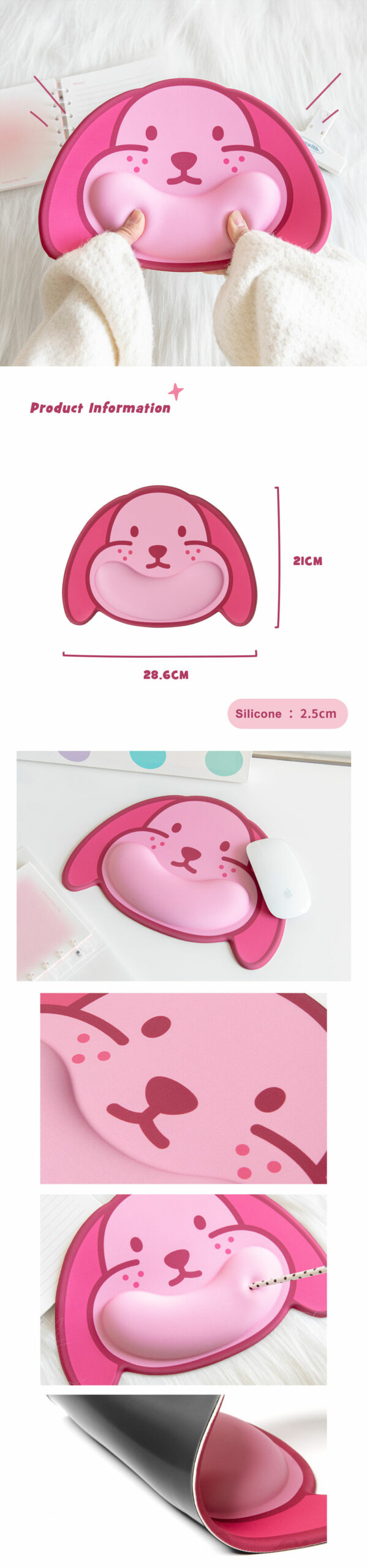 Cute 3D Mouse Pad Product Details 3