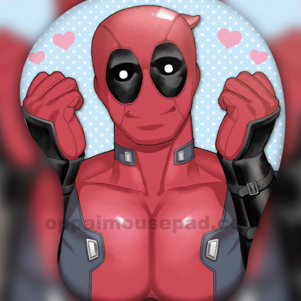 Deadpool Oppai Mousepad