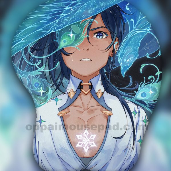 Kaeya Genshin 3D Mouse Pad