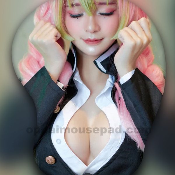 Mitsuri Kanroji Demon Slayer 3D Mouse Pad Ver1