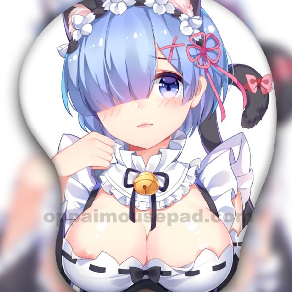 Rem Boob Mouse Pad