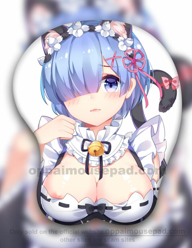 Rem Boob Mouse Pad