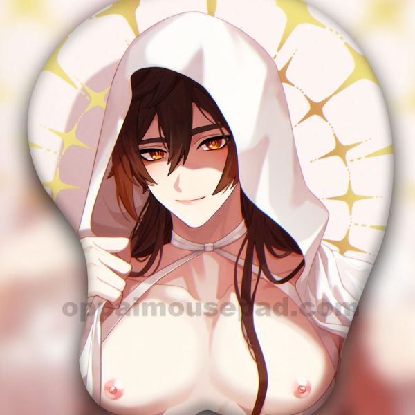 Zhongli Genshin 3D Mouse Pad