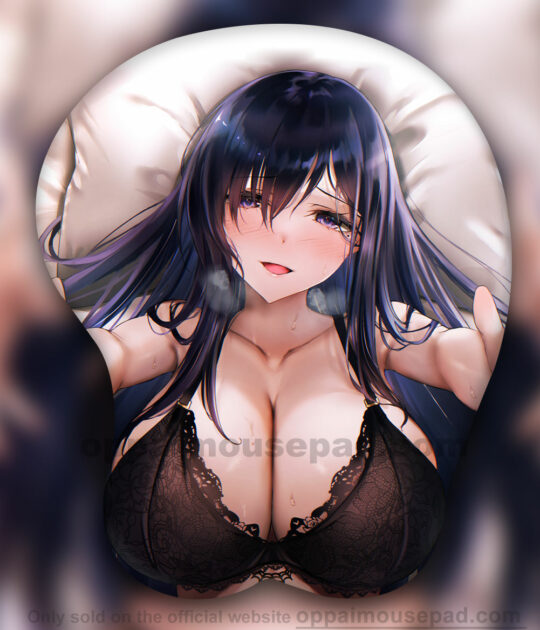 Misaki Kagome Alice Gear Aegis Oppai Mousepad