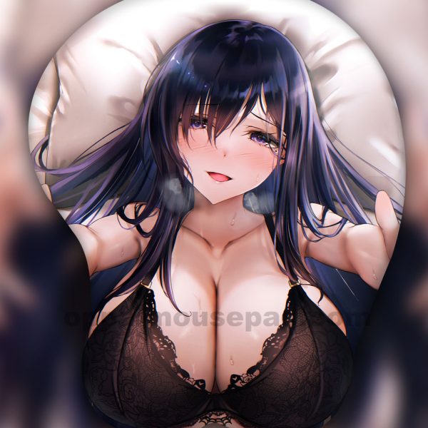 Misaki Kagome Alice Gear Aegis Oppai Mousepad