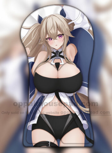 Anchorage Half Body Azur Lane Oppai Mousepad | Life Size Oppai Mousepad