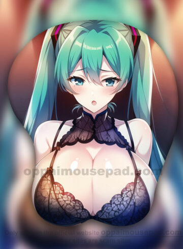Hatsune Miku 3D Mouse Pad