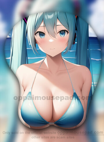 Hatsune Miku Boob Mouse Pad