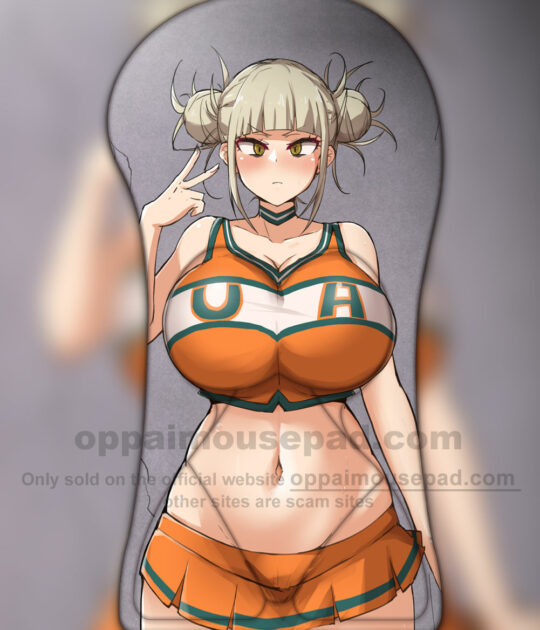 Himiko Toga Half Body My Hero Academia Anime Boob Mouse Pad | Life Size Oppai Mousepad