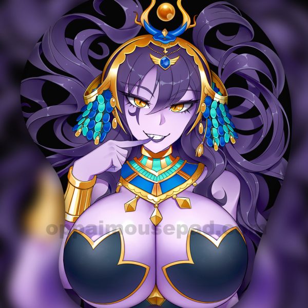 Witch Virtual Youtuber Boob Mouse Pad