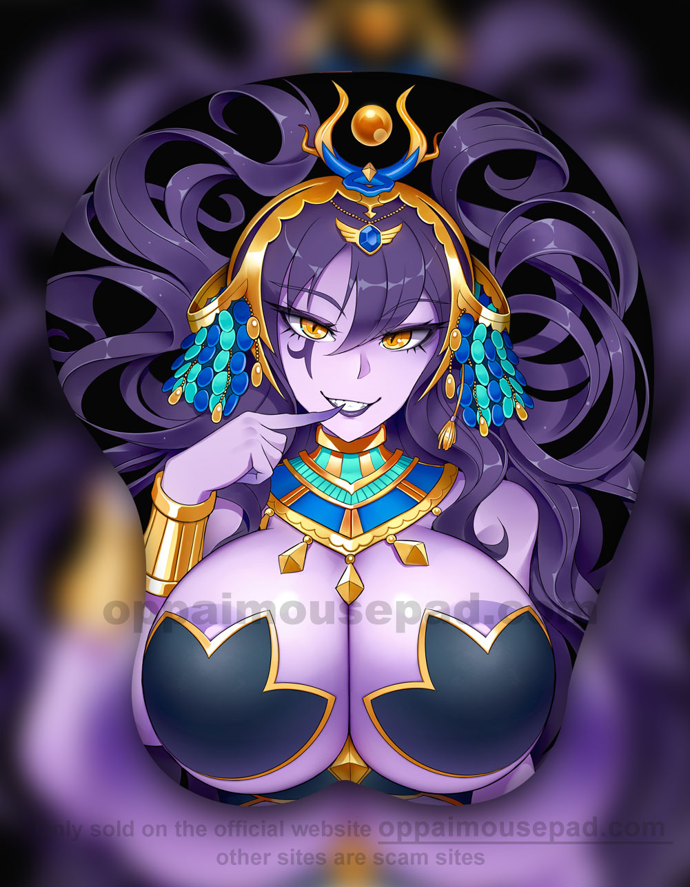 Witch Virtual Youtuber Boob Mouse Pad - Oppai Mousepad