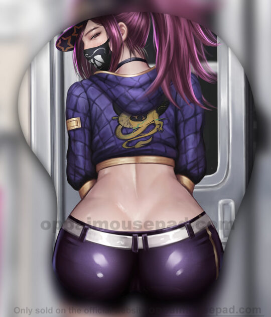 KDA Akali Lol 3D Mouse Pad