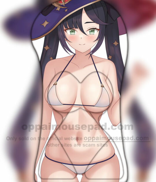 Mona Half Body Genshin Impact 3D Mouse Pad | Life Size Oppai Mousepad