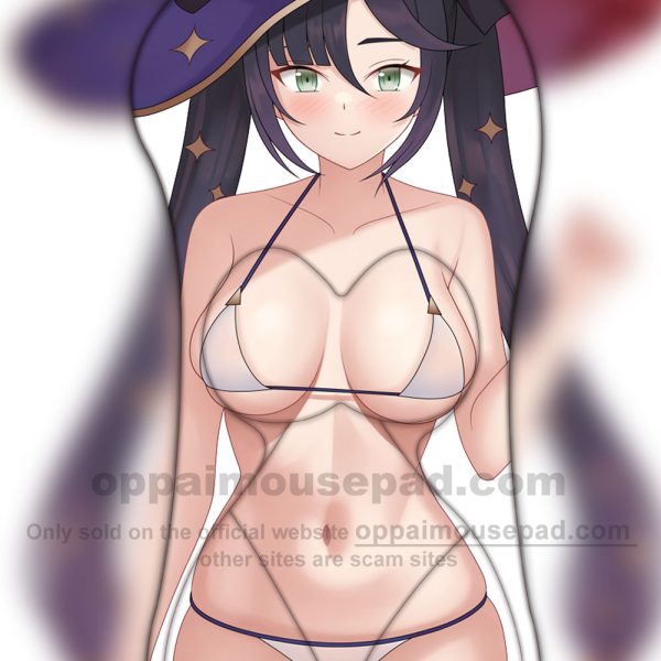 Mona Half Body Genshin Impact 3D Mouse Pad | Life Size Oppai Mousepad