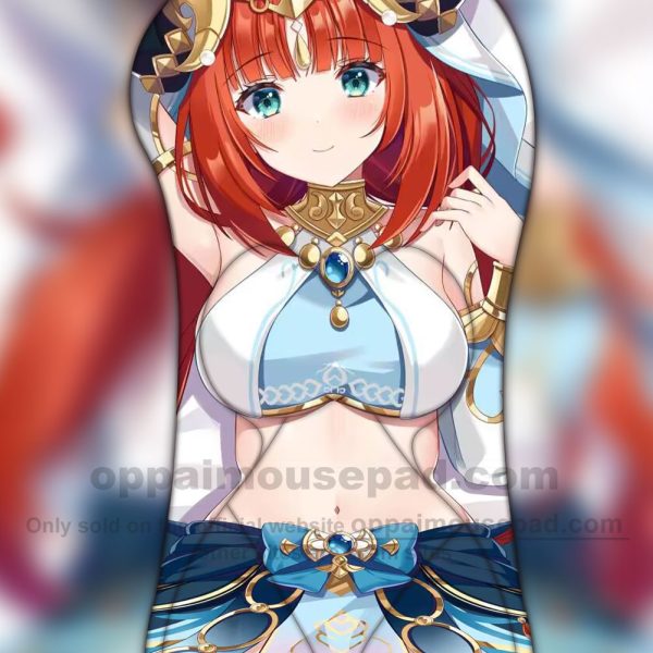 Nilou Half Body Genshin Impact Boob Mouse Pad | Life Size Oppai Mousepad