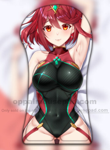 Pyra Half Body Xenoblade 2 Boob Mouse Pad | Life Size Oppai Mousepad