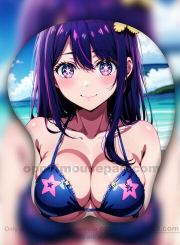 Ai Hoshino Oshi no Ko Oppai Mousepad