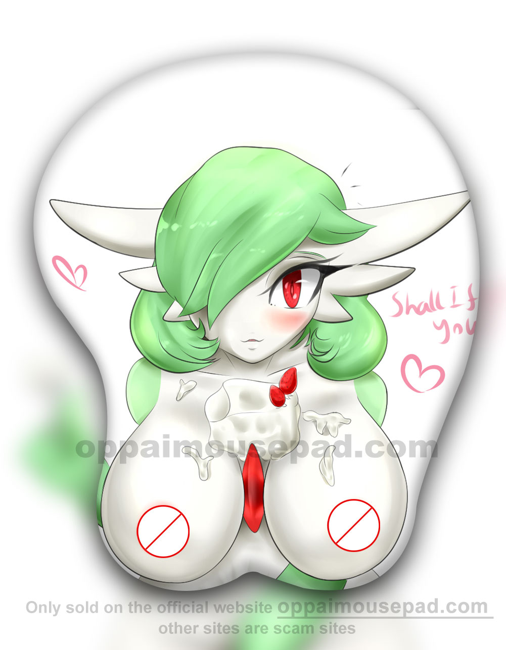 Gardevoir Hentai Pokemon Oppai Mousepad - Oppai Mousepad