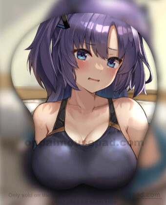 Hayase Yuuka Blue Archive Boob Mouse Pad
