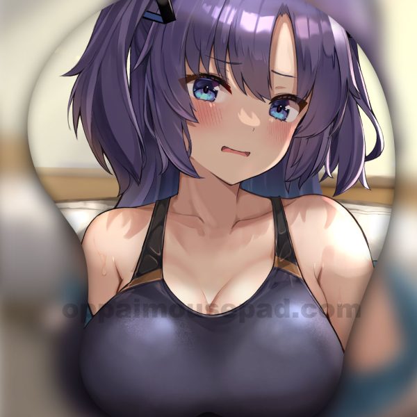 Hayase Yuuka Blue Archive Boob Mouse Pad