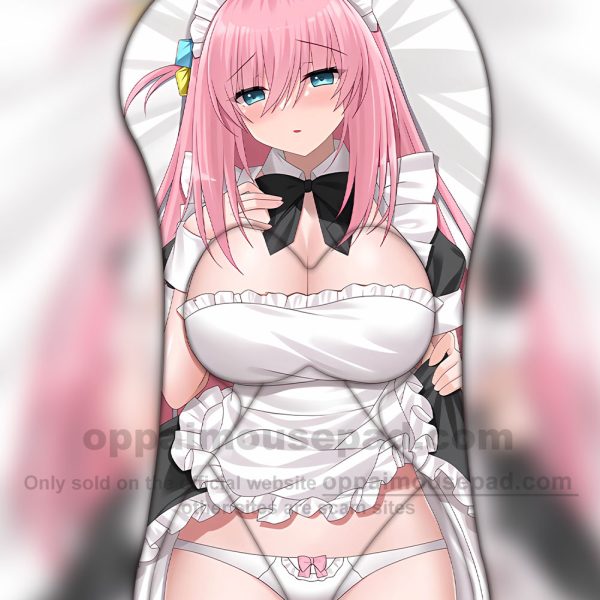 Hitori Gotoh Half Body Bocchi the Rock Anime Boob Mouse Pad | Life Sized Oppai Mousepad