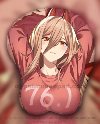 Power Chainsaw Man Anime 3D Mouse Pad