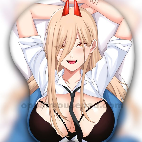 Power Chainsaw Man Mouse Pad Boobs