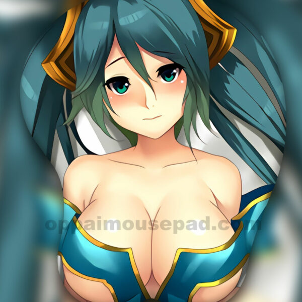 Sona League Of Legends Oppai Mousepad