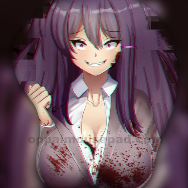 Yuri DDLC Anime Boob Mouse Pad | Doki Doki Literature Club!