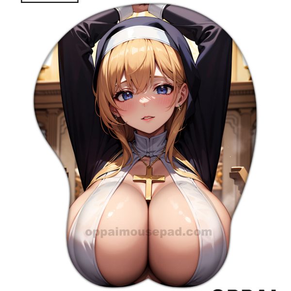 Anime Girl Giant Oppai Mousepad