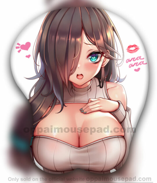 AyumiOneesan Vtuber Boobs Mouse Pad