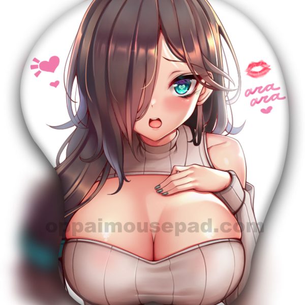 AyumiOneesan Vtuber Boobs Mouse Pad