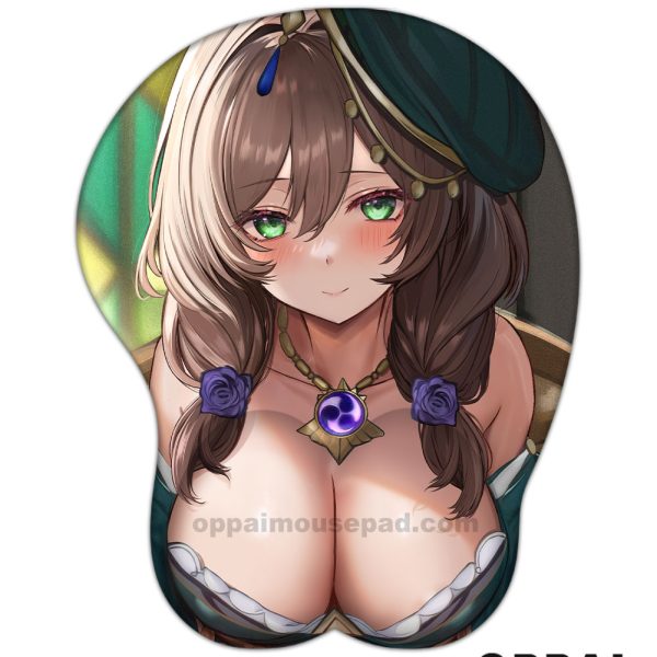 Genshin Impact Lisa Oppai Mousepad