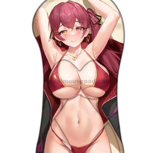 Houshou Marine Half Body Hololive 3D Mouse Pad | Life Sized Oppai Mousepad