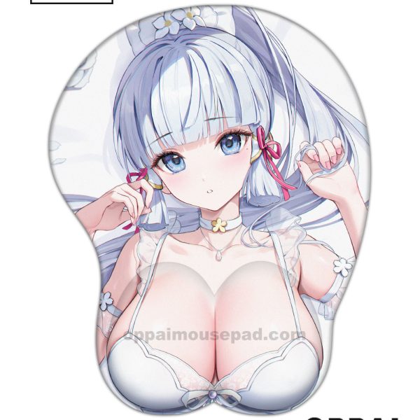 Kamisato Ayaka Genshin Impact Life Size Oppai Mousepad