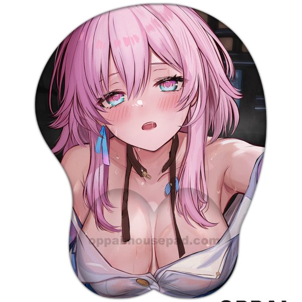 March 7th Honkai Star Rail Oppai Mousepad