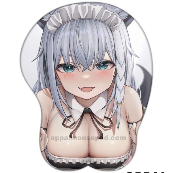 Shirakami Fubuki Hololive Mouse Pad Boobs