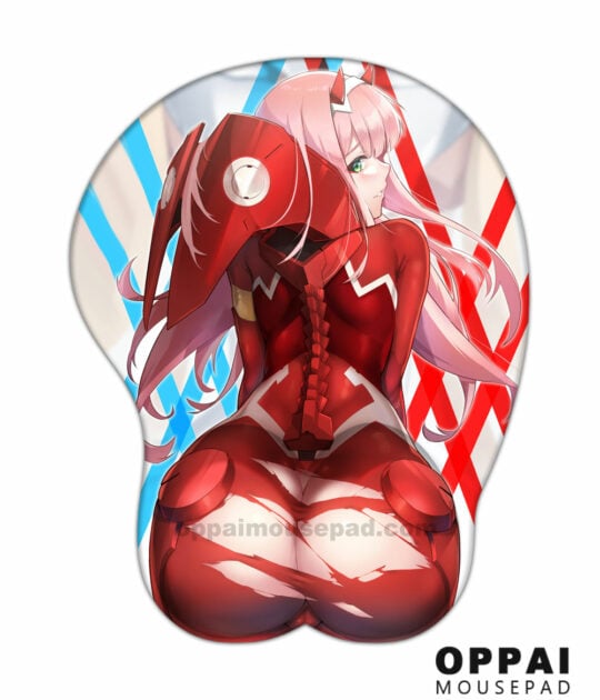 Zero Two 3D Mouse Pad | DARLING in the FRANXX