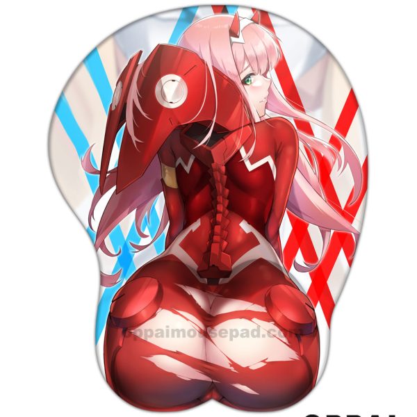 Zero Two 3D Mouse Pad | DARLING in the FRANXX