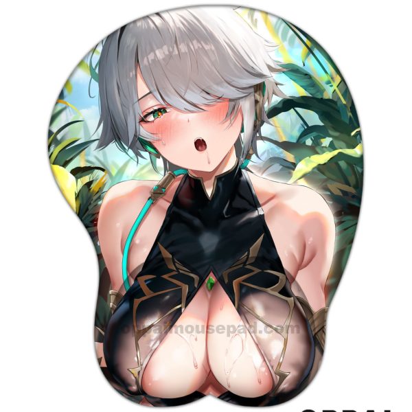 Alhaitham Genshin Impact Boob Mouse Pad