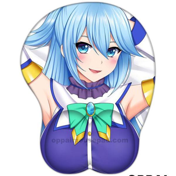 Aqua Oppai Mousepad